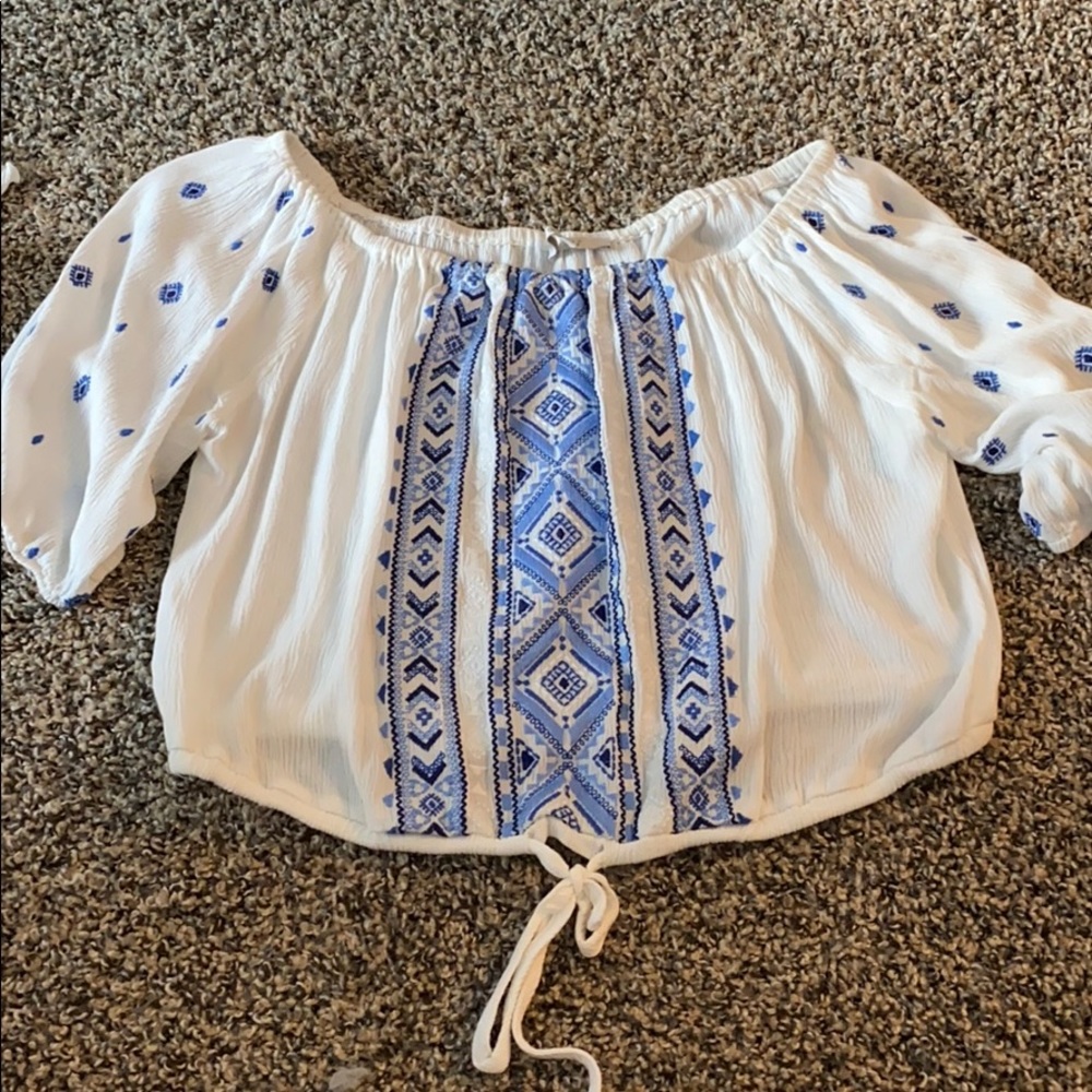 Off the shoulder top